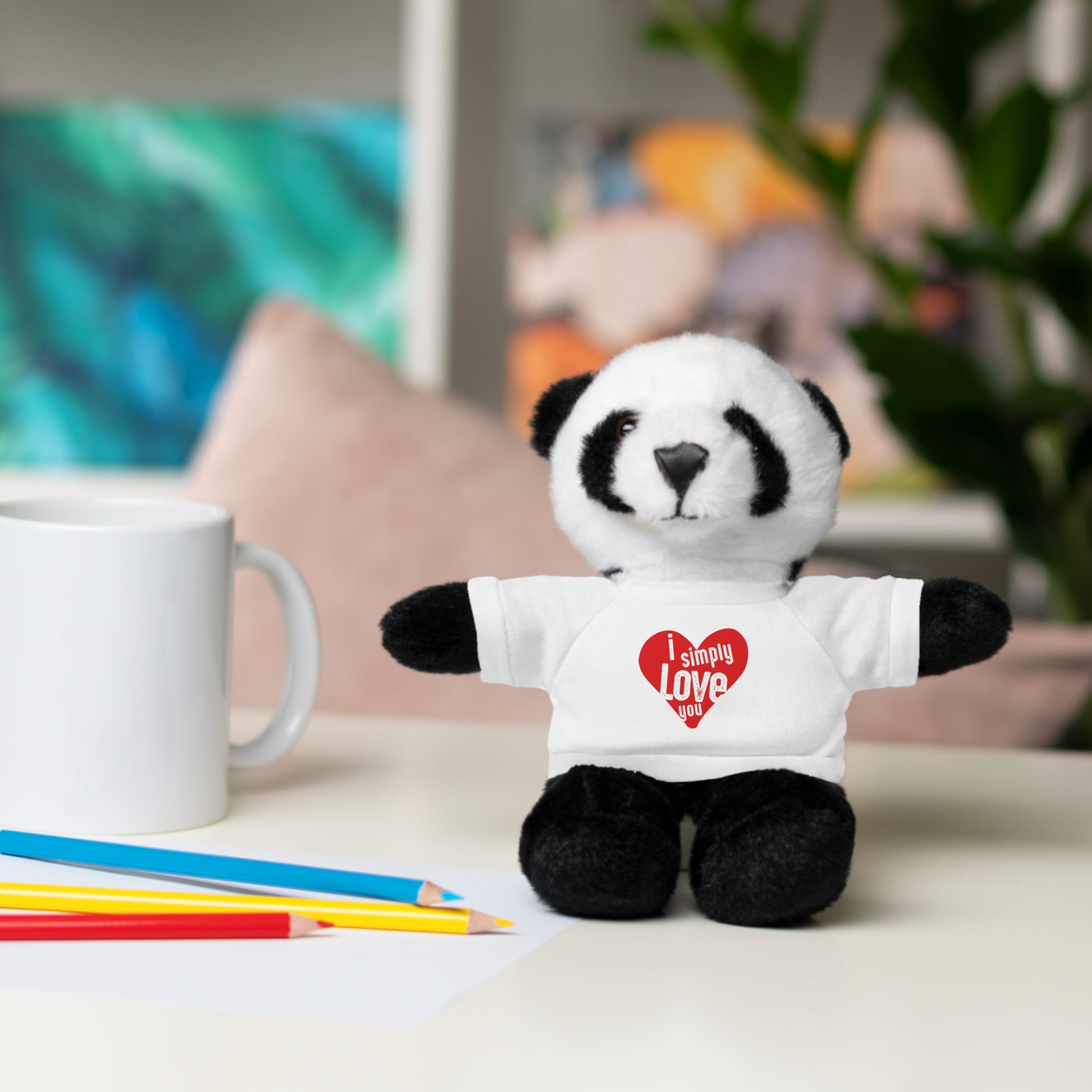 "I Simply Love You" Stuffed Animals with Tee