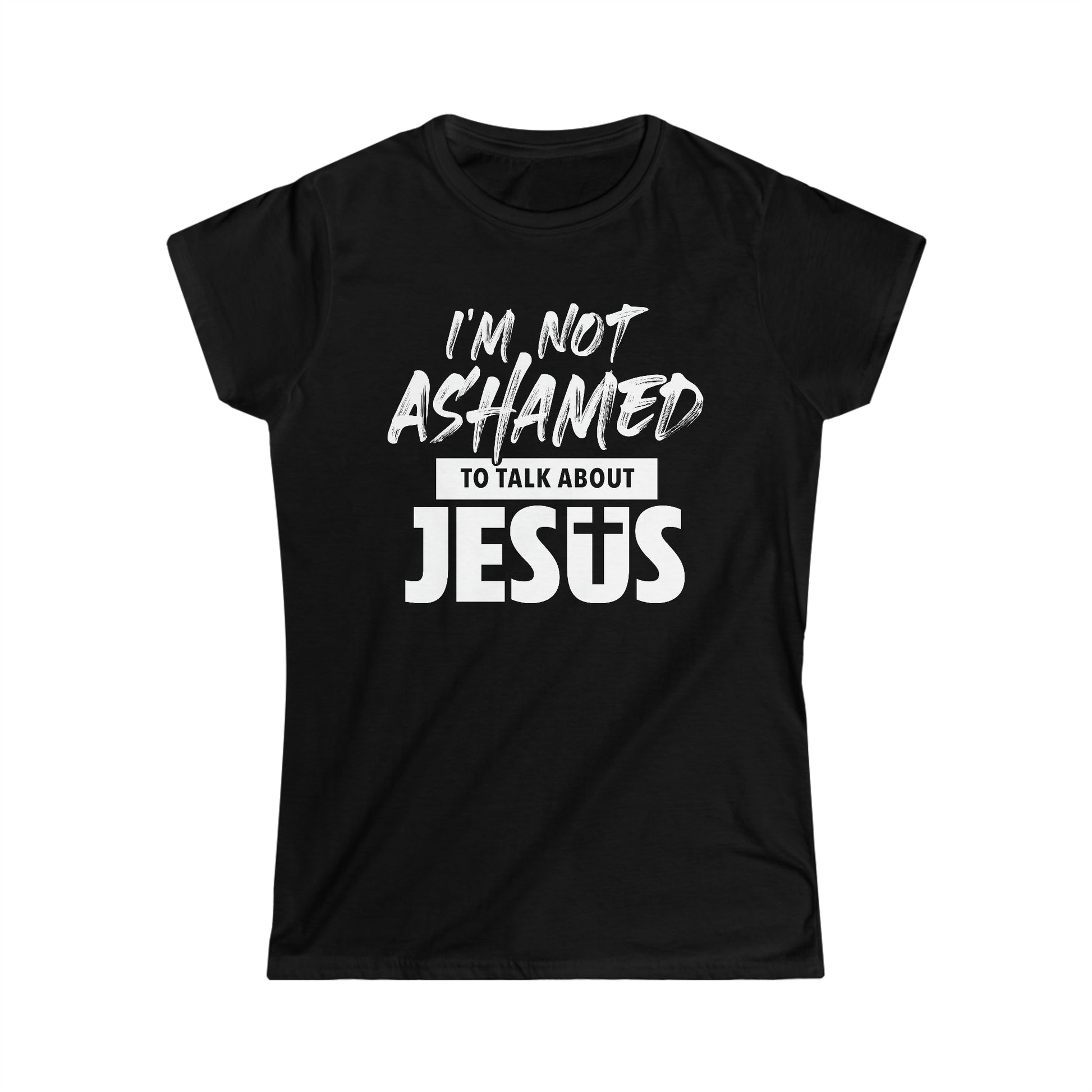 I am Not Ashamed Women Christian T-Shirt - Joe Camilo Designs