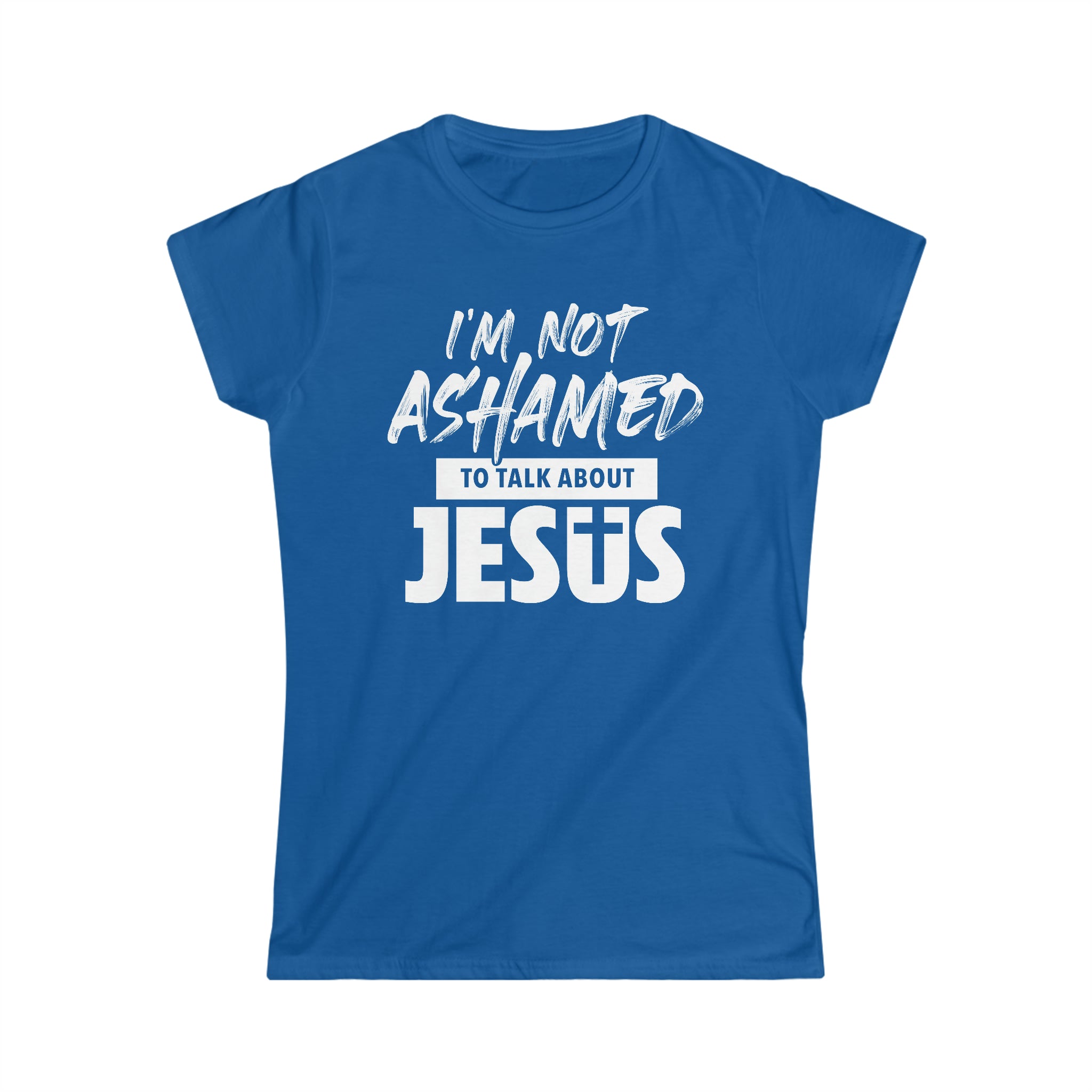 I am Not Ashamed Women Christian T-Shirt - Joe Camilo Designs