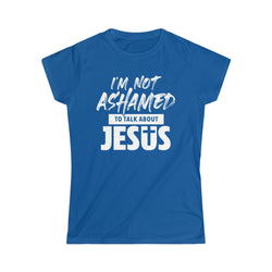 Image of I am Not Ashamed Women Christian T-Shirt - Joe Camilo Designs