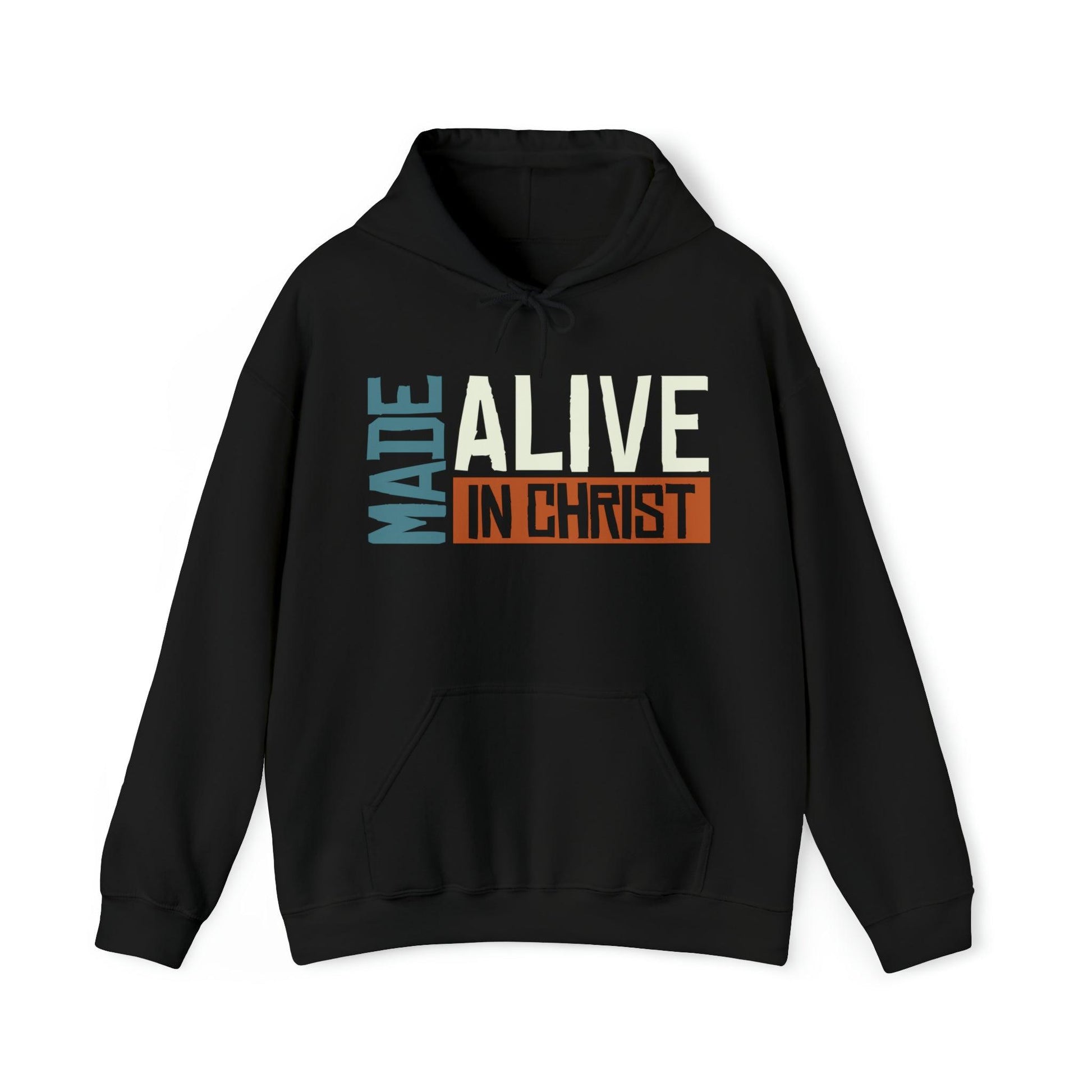 Made Alive in Christ Christian Hoodie - Joe Camilo Designs