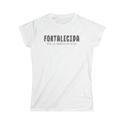 Image of Fortalecida por la Gracia de Dios Camisa para Mujer - Joe Camilo Designs