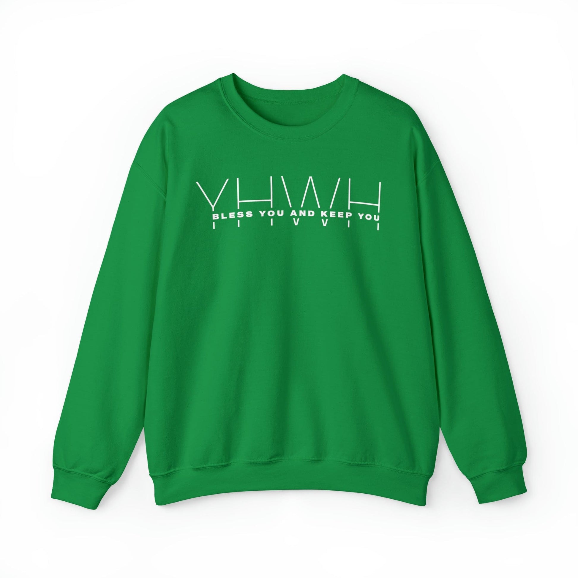 YHWH (Jehovah/Yahweh) Bless you and Keep You Christian Sweatshirt - Joe Camilo Designs