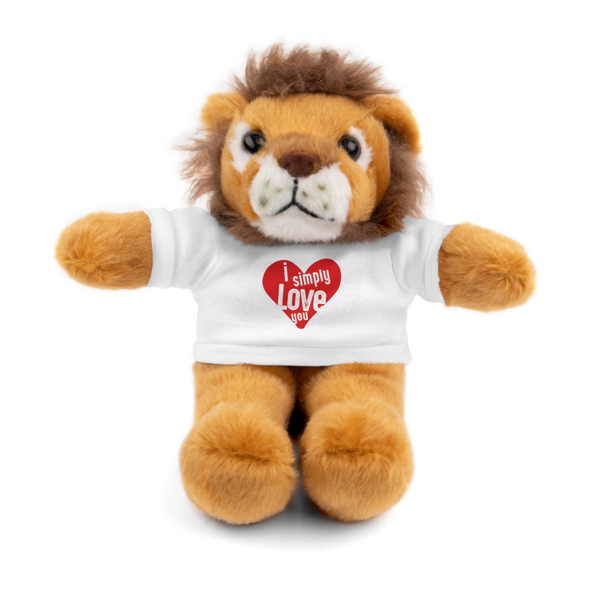 "I Simply Love You" Stuffed Animals with Tee