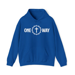 Image of One Way Christian Hoodie with Crown and Cross - Joe Camilo Designs