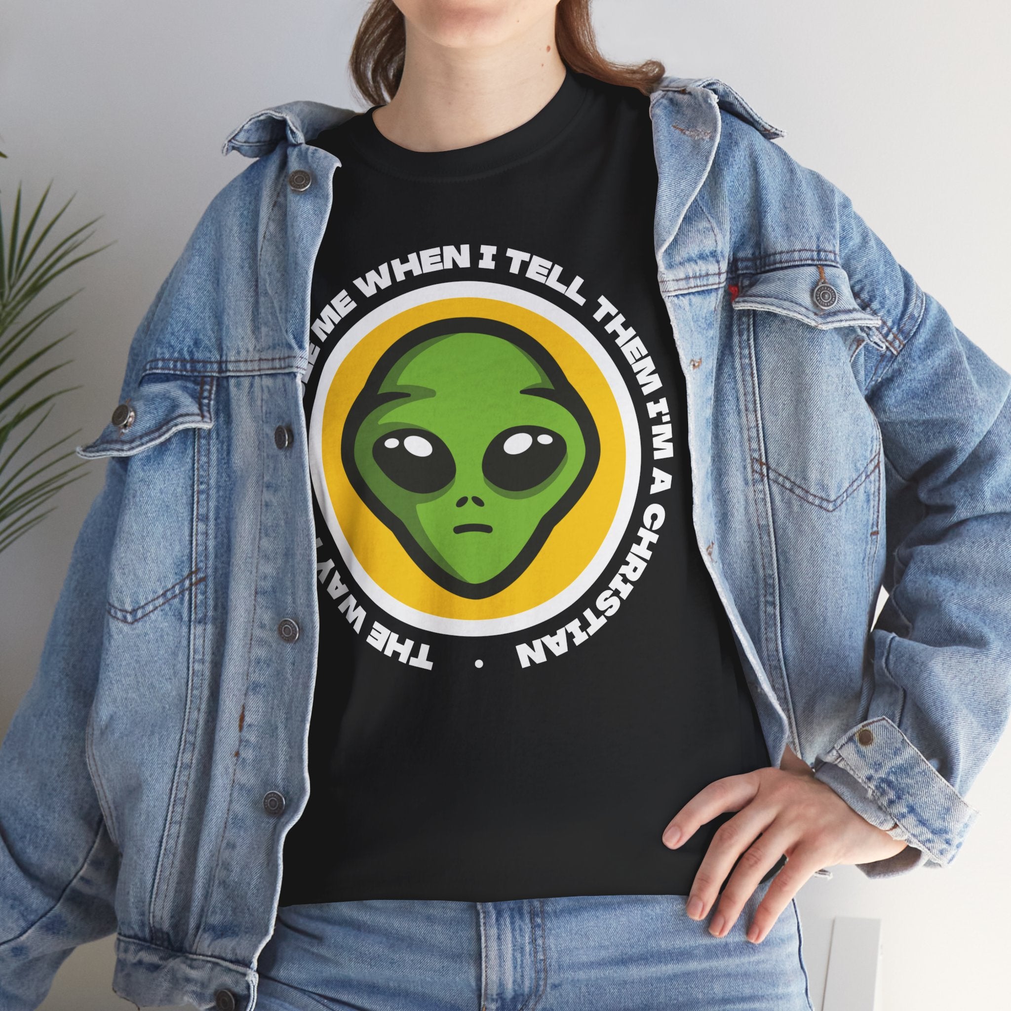 Alien Design T-Shirt (The Way People See Me).