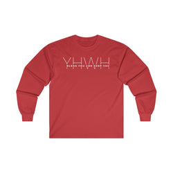 Image of YHWH (Jehovah/Yahweh) Bless you and Keep You Christian Long Sleeve Shirt - Joe Camilo Designs