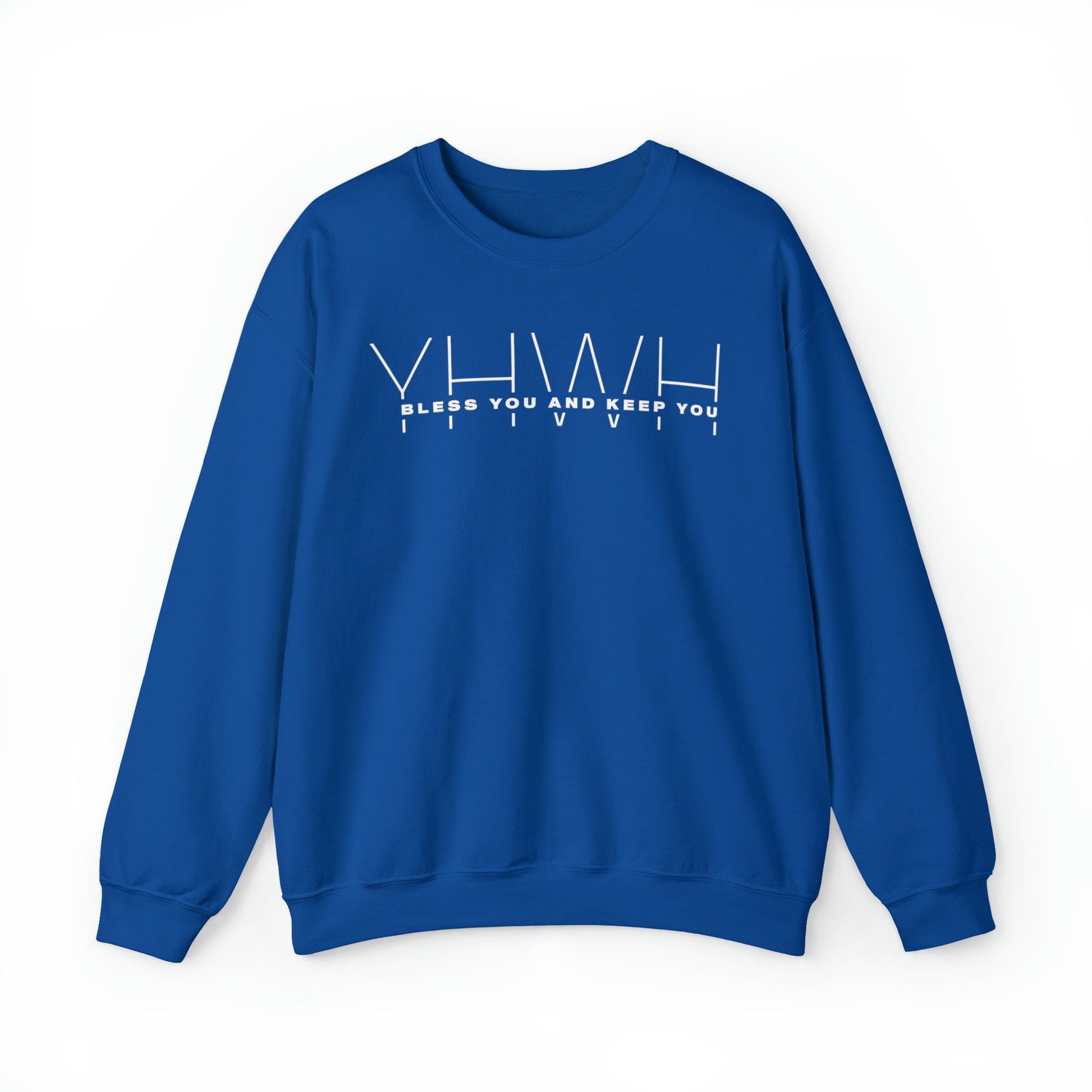 YHWH (Jehovah/Yahweh) Bless you and Keep You Christian Sweatshirt - Joe Camilo Designs