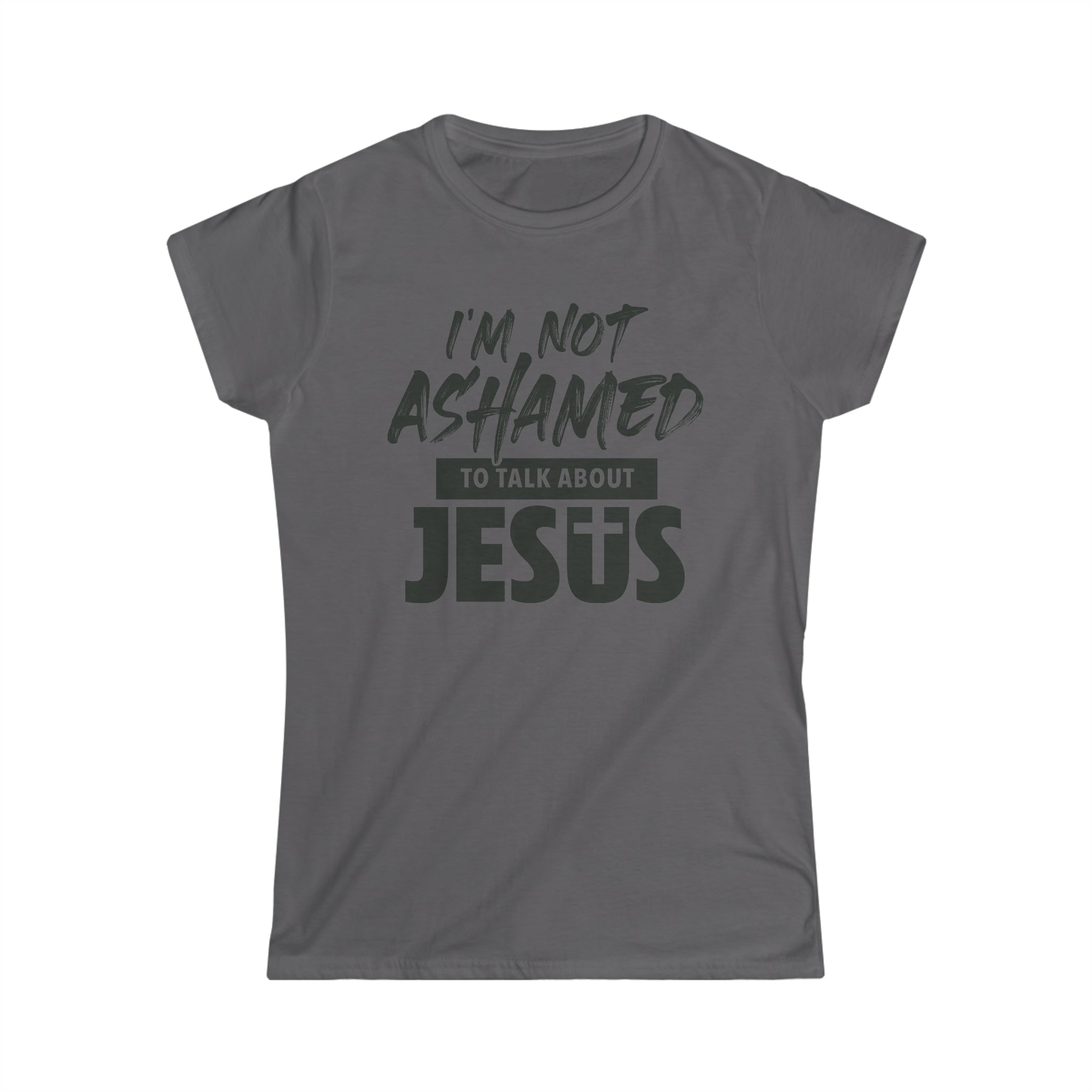 I am Not Ashamed Women Christian T-Shirt - Joe Camilo Designs