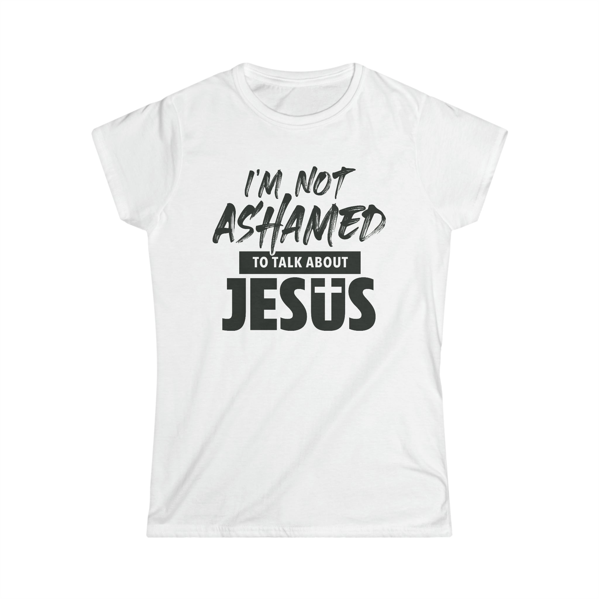 I am Not Ashamed Women Christian T-Shirt - Joe Camilo Designs