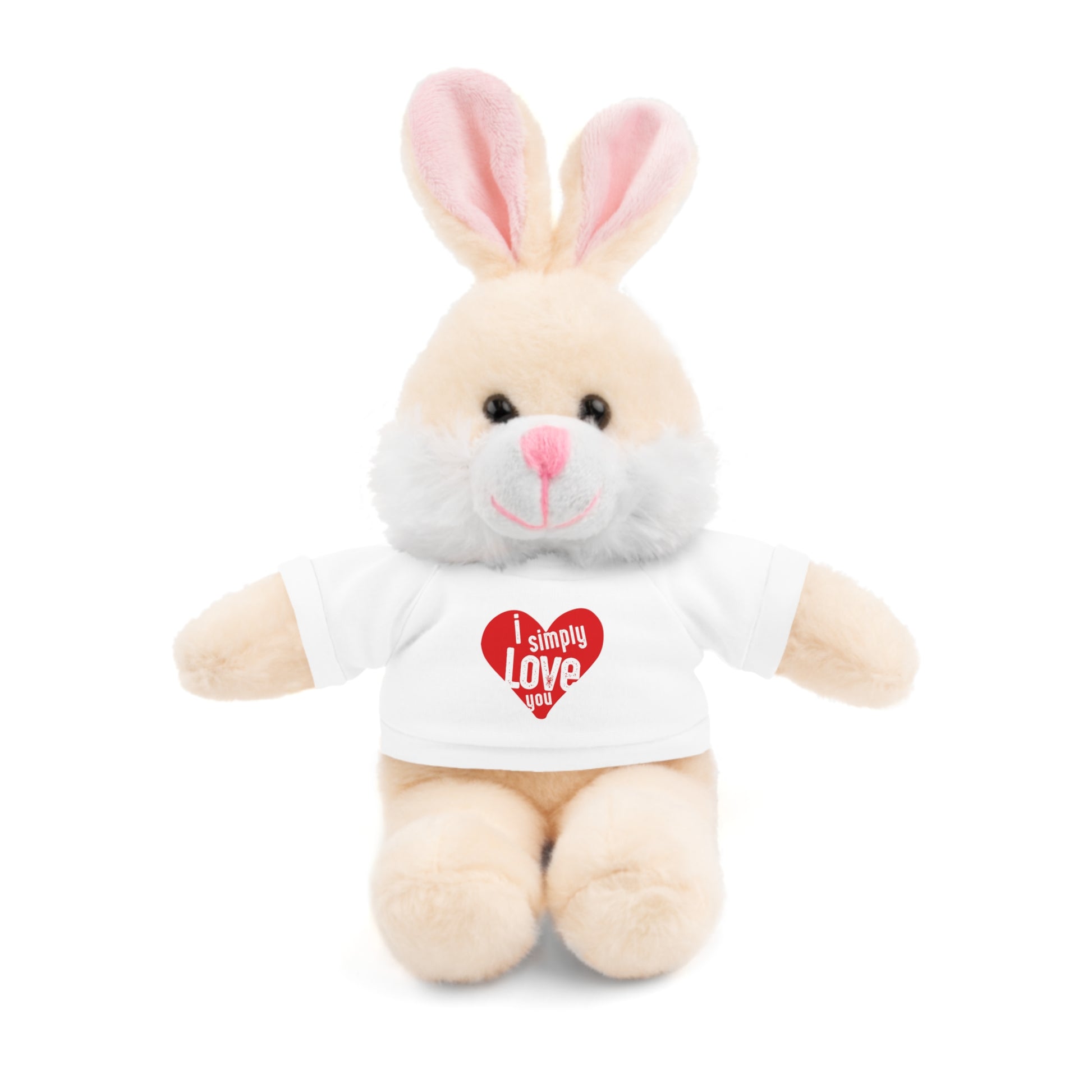 "I Simply Love You" Stuffed Animals with Tee