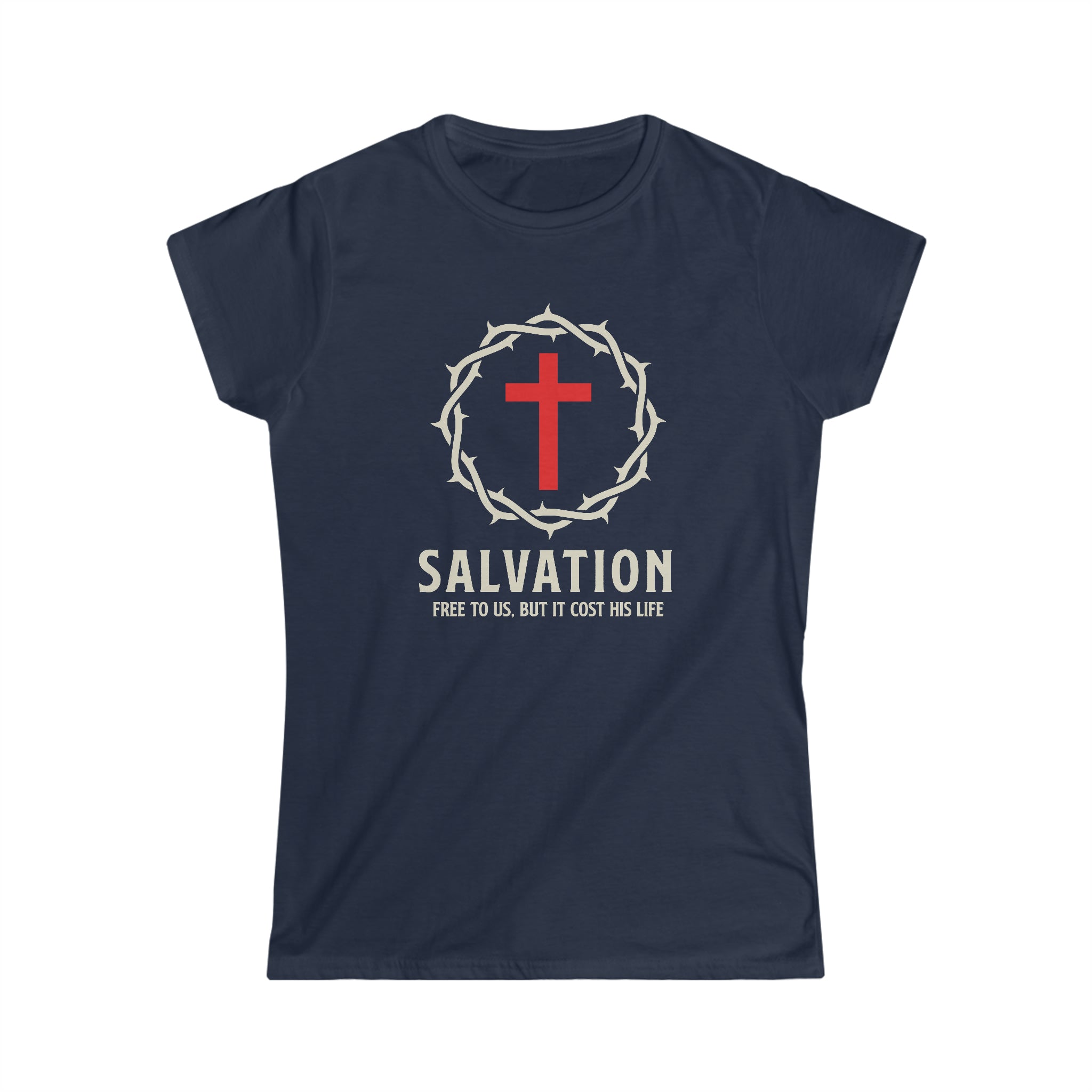 Salvation Women Christian T-Shirt - Joe Camilo Designs