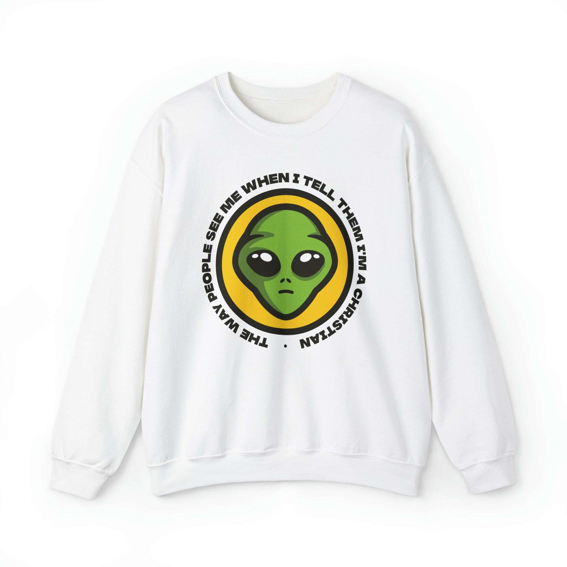 Alien Design Christian Sweatshirt (The Way People See Me). - Joe Camilo Designs