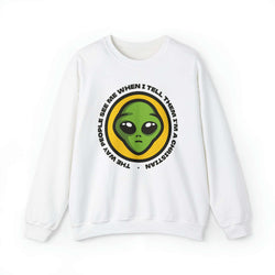 Image of Alien Design Christian Sweatshirt (The Way People See Me). - Joe Camilo Designs