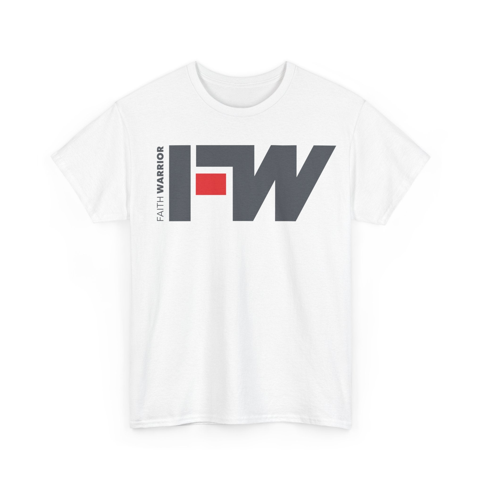 Faith Warrior Christian T-Shirt / with FN Initials