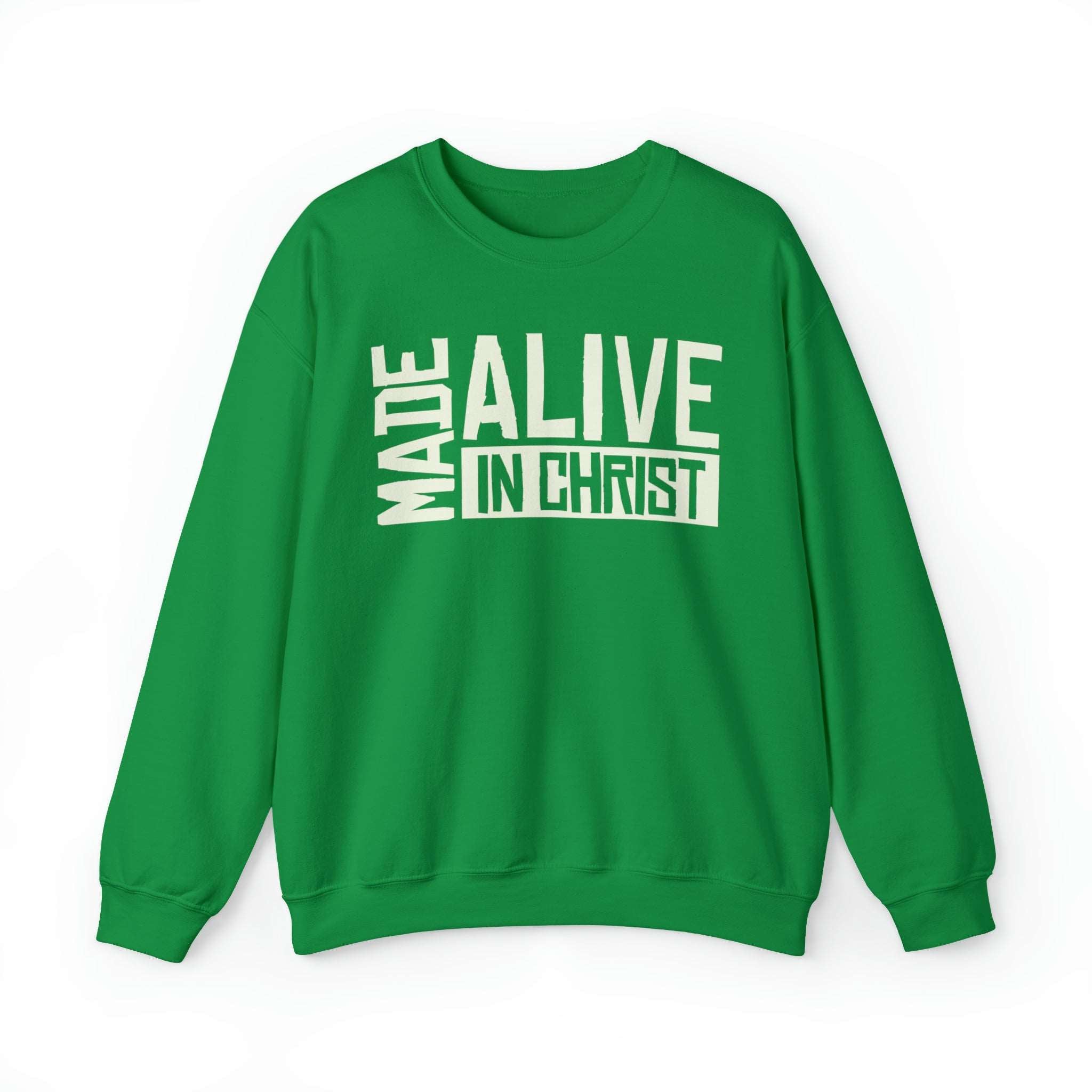 Made Alive in Christ Christian Sweatshirt - Joe Camilo Designs