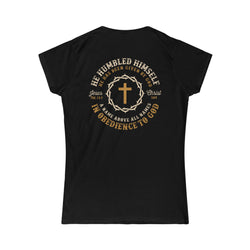 Image of He Humbled Himself Christian Women Shirt - Joe Camilo Designs