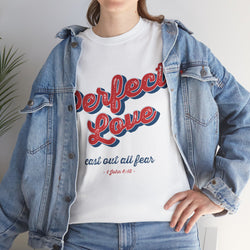 Image of Perfect Love Shirt in Vintage Style Font