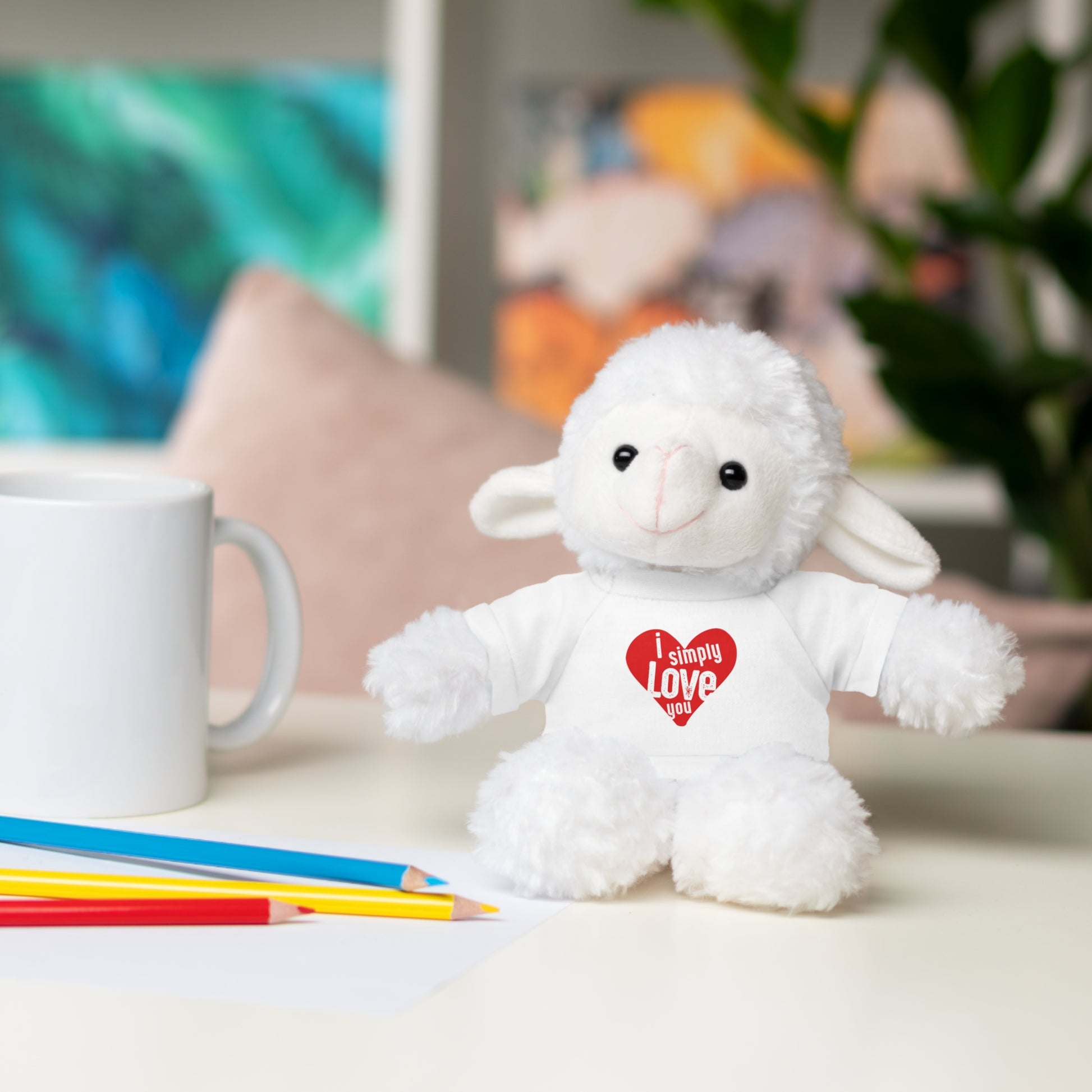 "I Simply Love You" Stuffed Animals with Tee