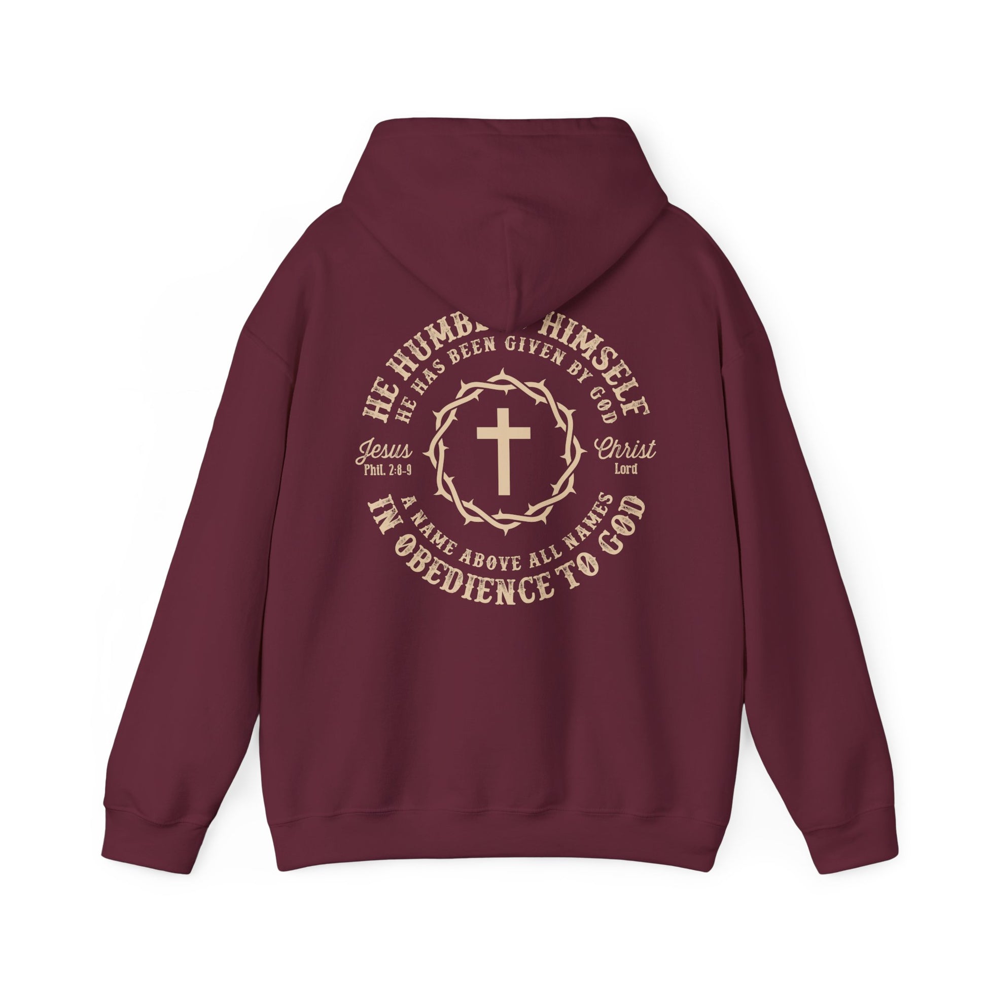 "He Humbled Himself" Vintage Christian Hoodie