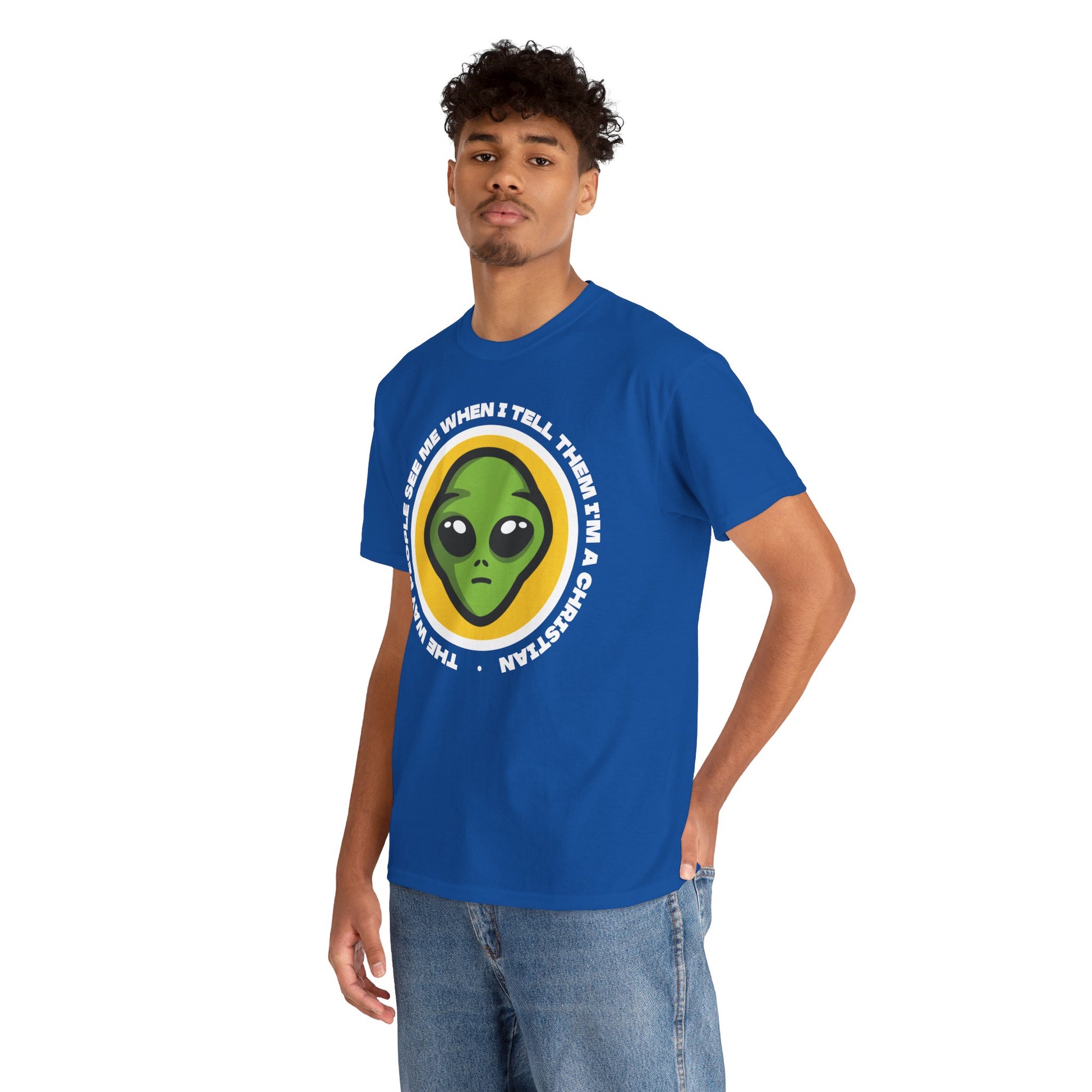 Alien Design T-Shirt (The Way People See Me).