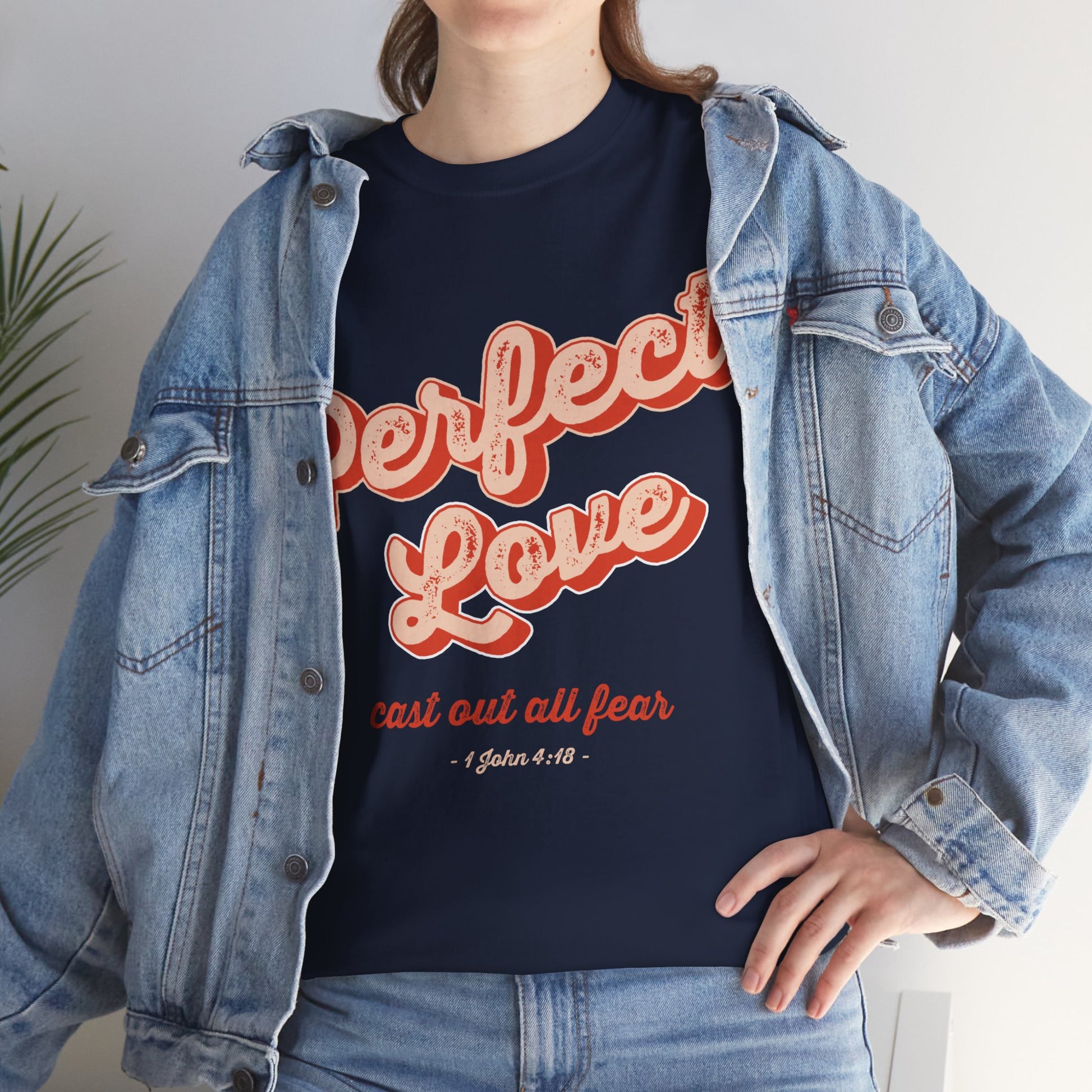 Perfect Love Shirt in Vintage Style Font