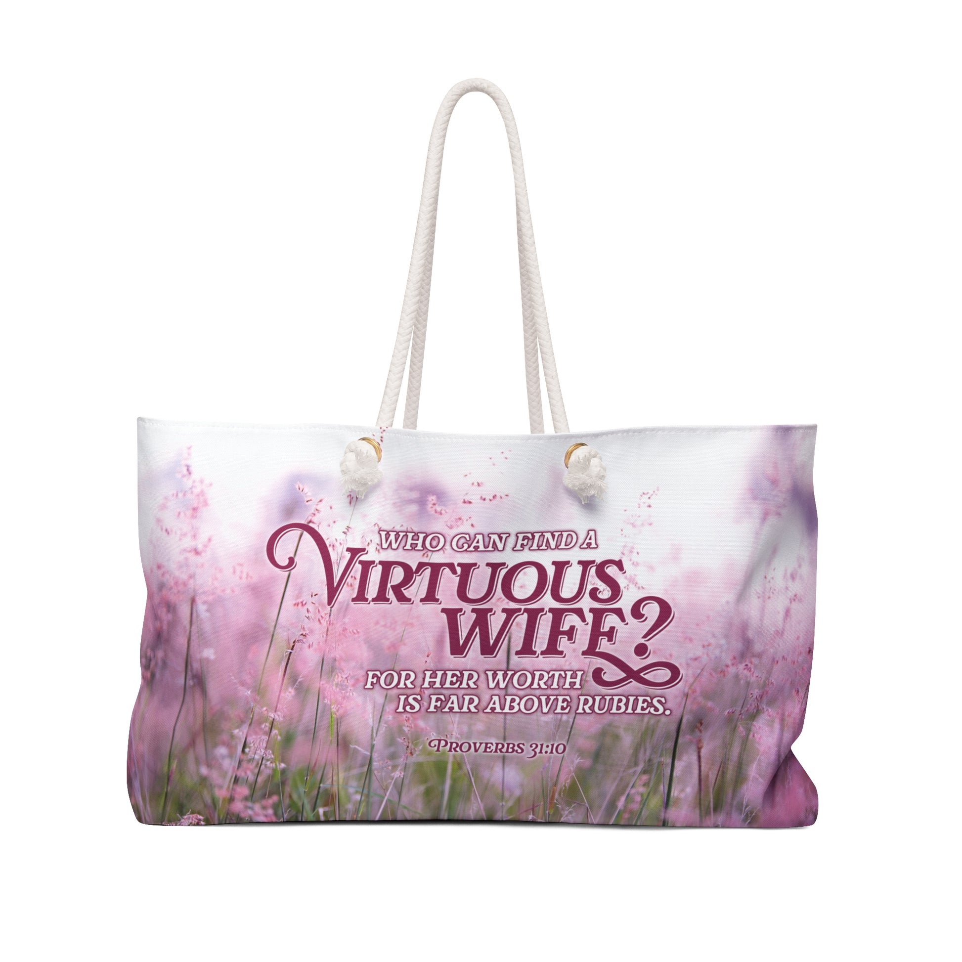 Virtuous Wife Weekender Bag