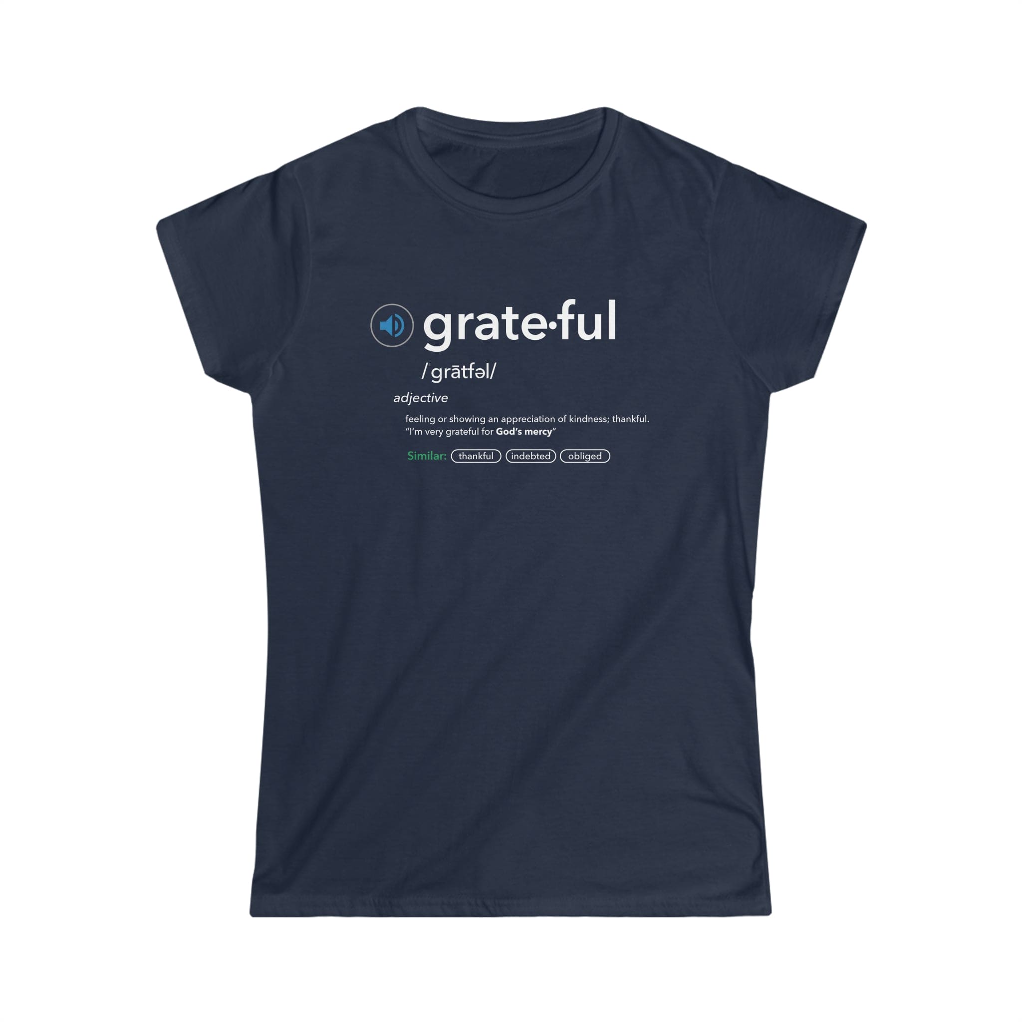 Grateful Definition/Search Result Women Shirt - Joe Camilo Designs