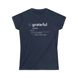 Image of Grateful Definition/Search Result Women Shirt - Joe Camilo Designs