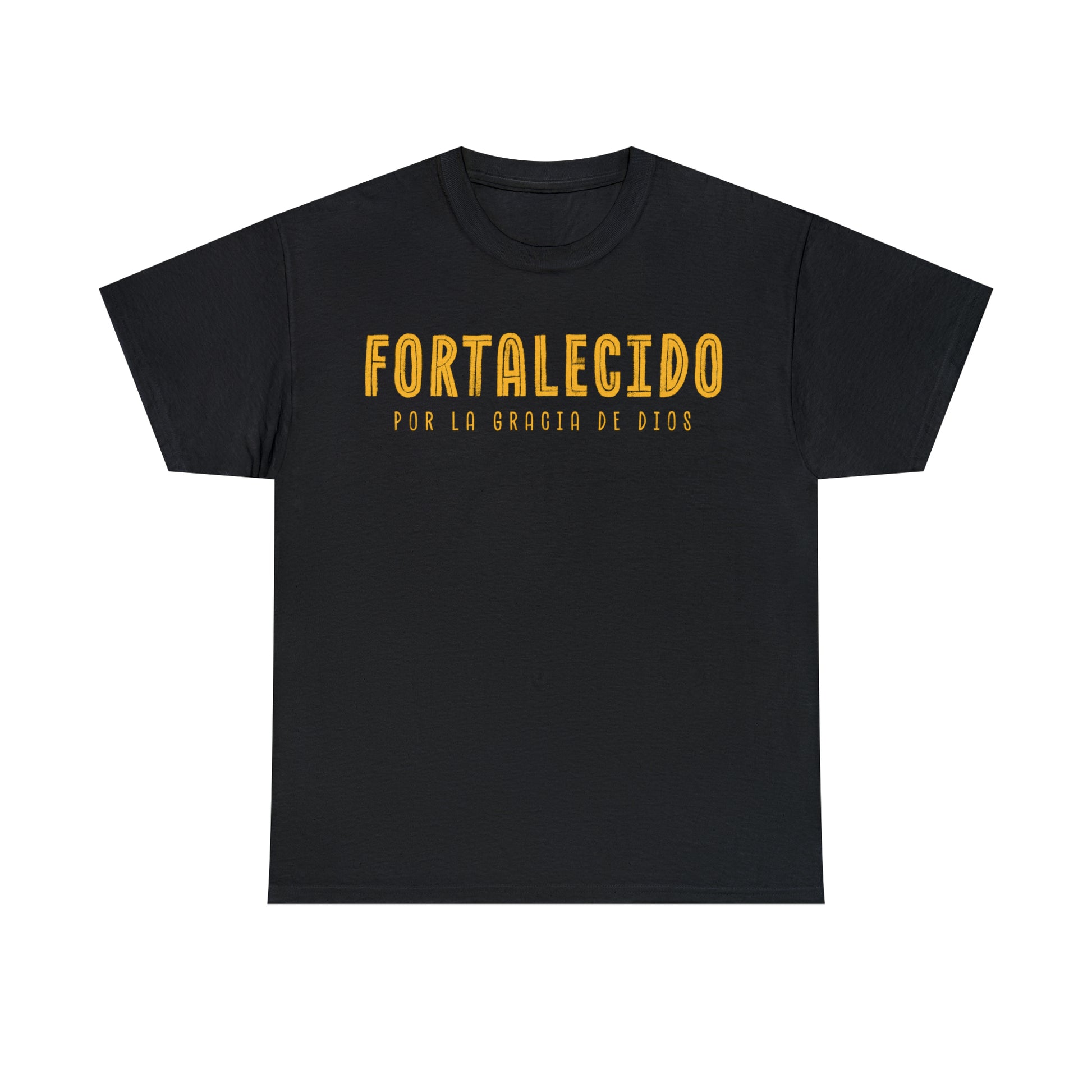 Fortalecido por la Gracia de Dios Camisa Cristiana - Joe Camilo Designs