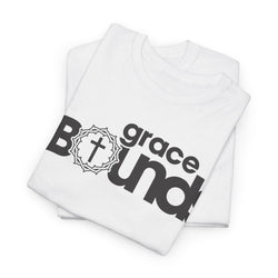 Image of Grace Abounds Shirt with Crown of Thorns and Cross