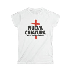 Image of Nueva Criatura Camisa Cristiana para Mujer - Joe Camilo Designs