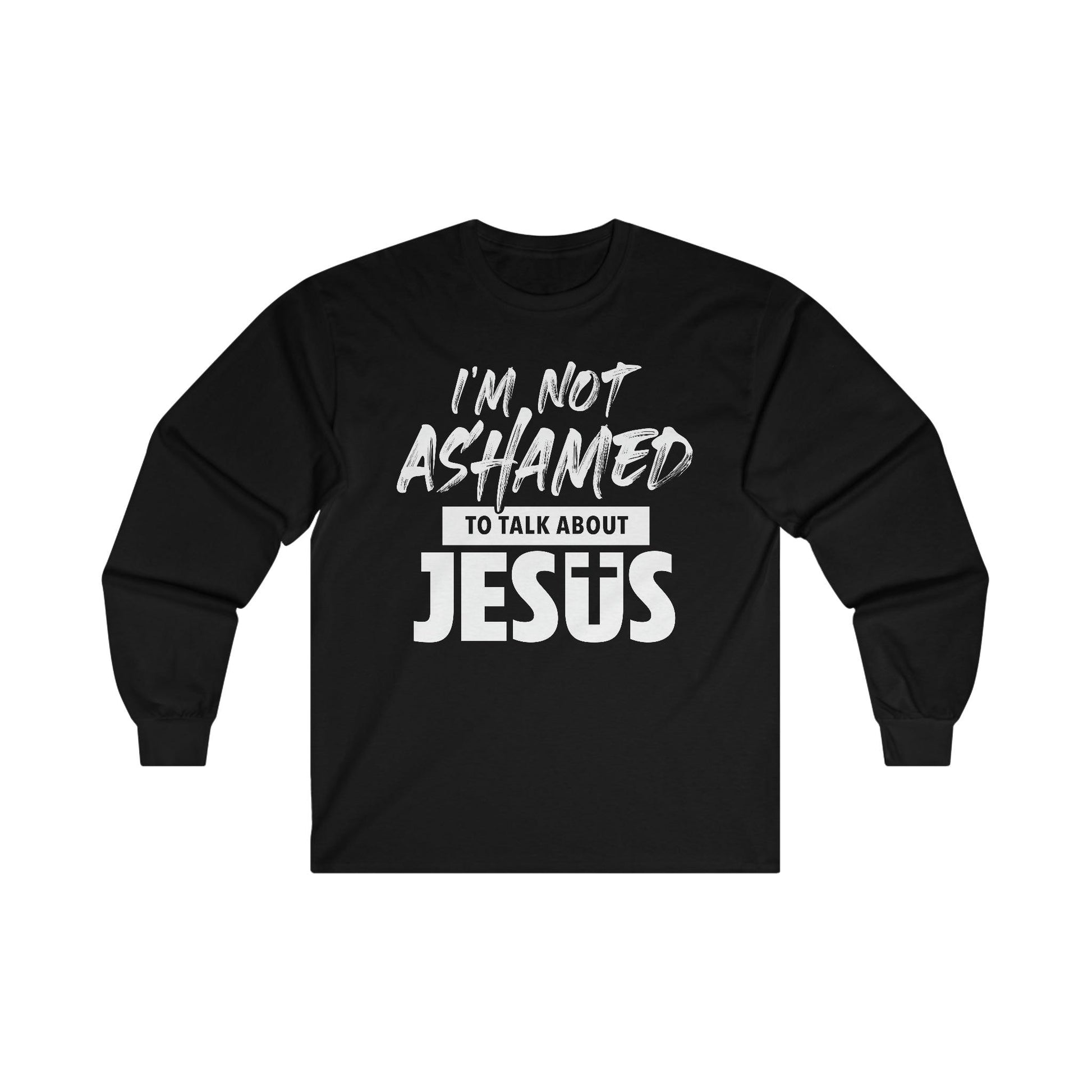 I am Not Ashamed to Talk About Jesus Christian T-Shirt - Joe Camilo Designs