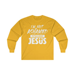 Image of I am Not Ashamed to Talk About Jesus Christian T-Shirt - Joe Camilo Designs