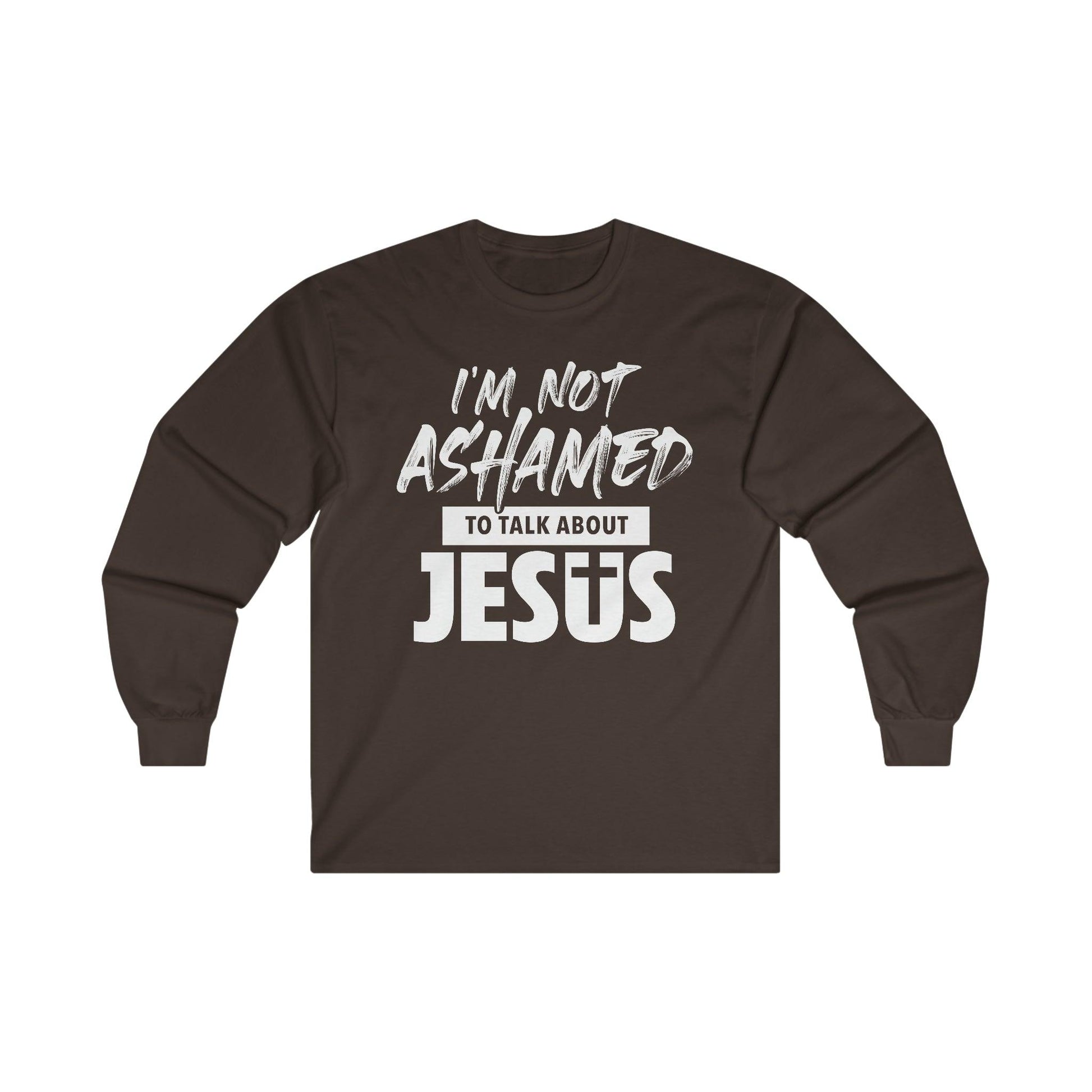 I am Not Ashamed to Talk About Jesus Christian T-Shirt - Joe Camilo Designs