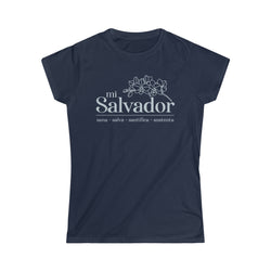 Image of Mi Salvador Camisa Cristiana de Mujer - Joe Camilo Designs