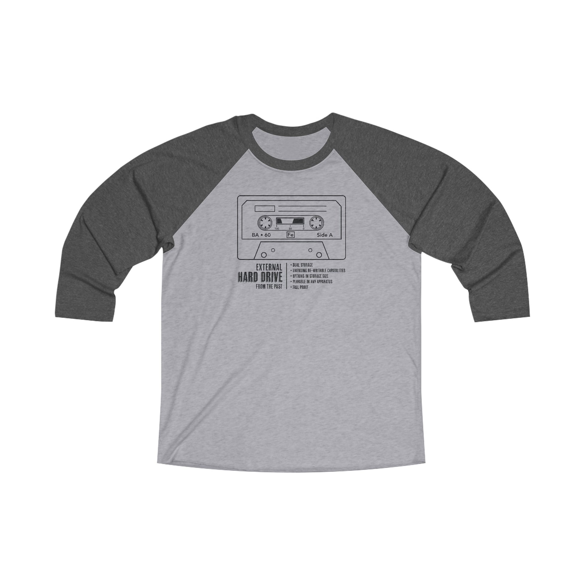 "Hard Drive from the Past" Raglan Tee