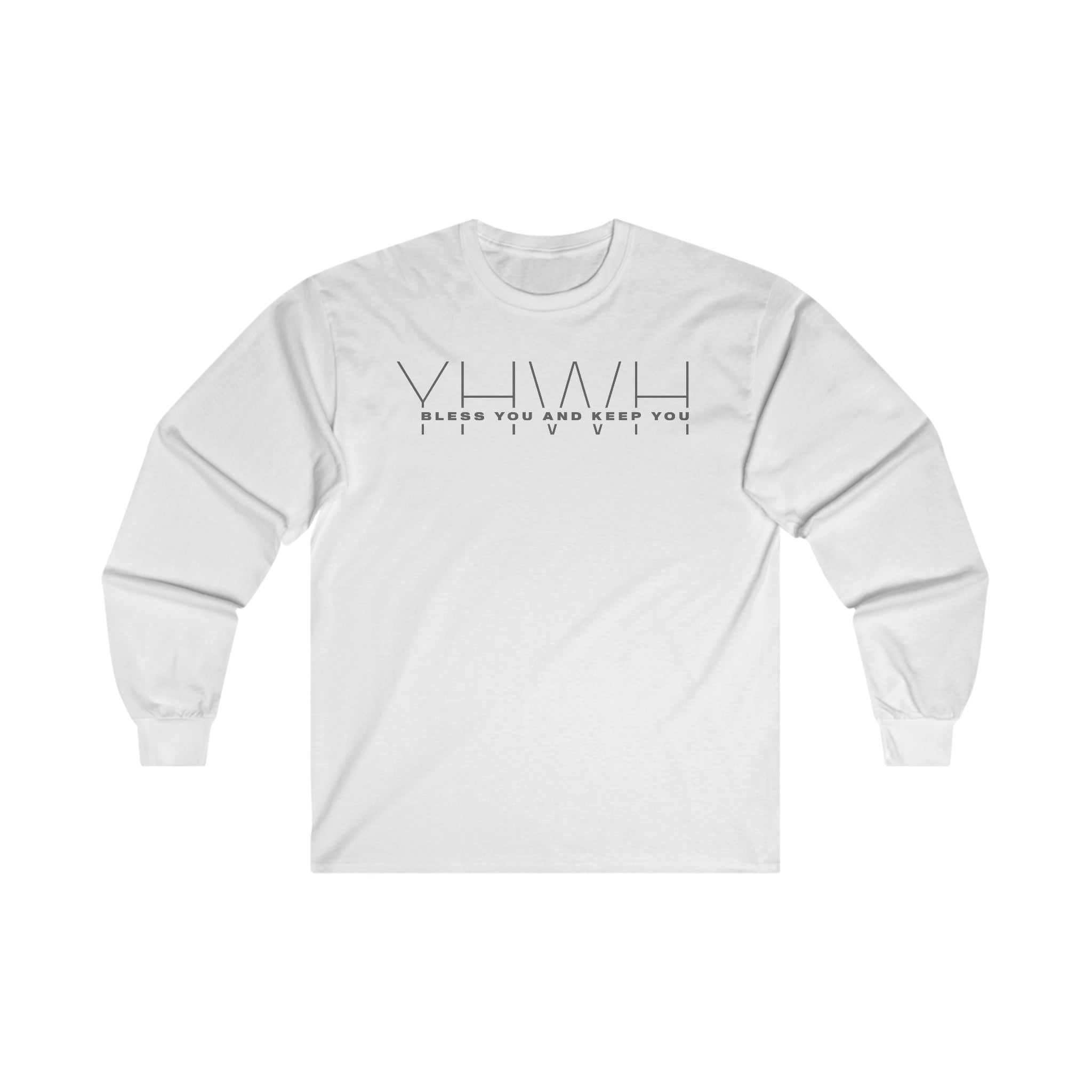 YHWH (Jehovah/Yahweh) Bless you and Keep You Christian Long Sleeve Shirt - Joe Camilo Designs