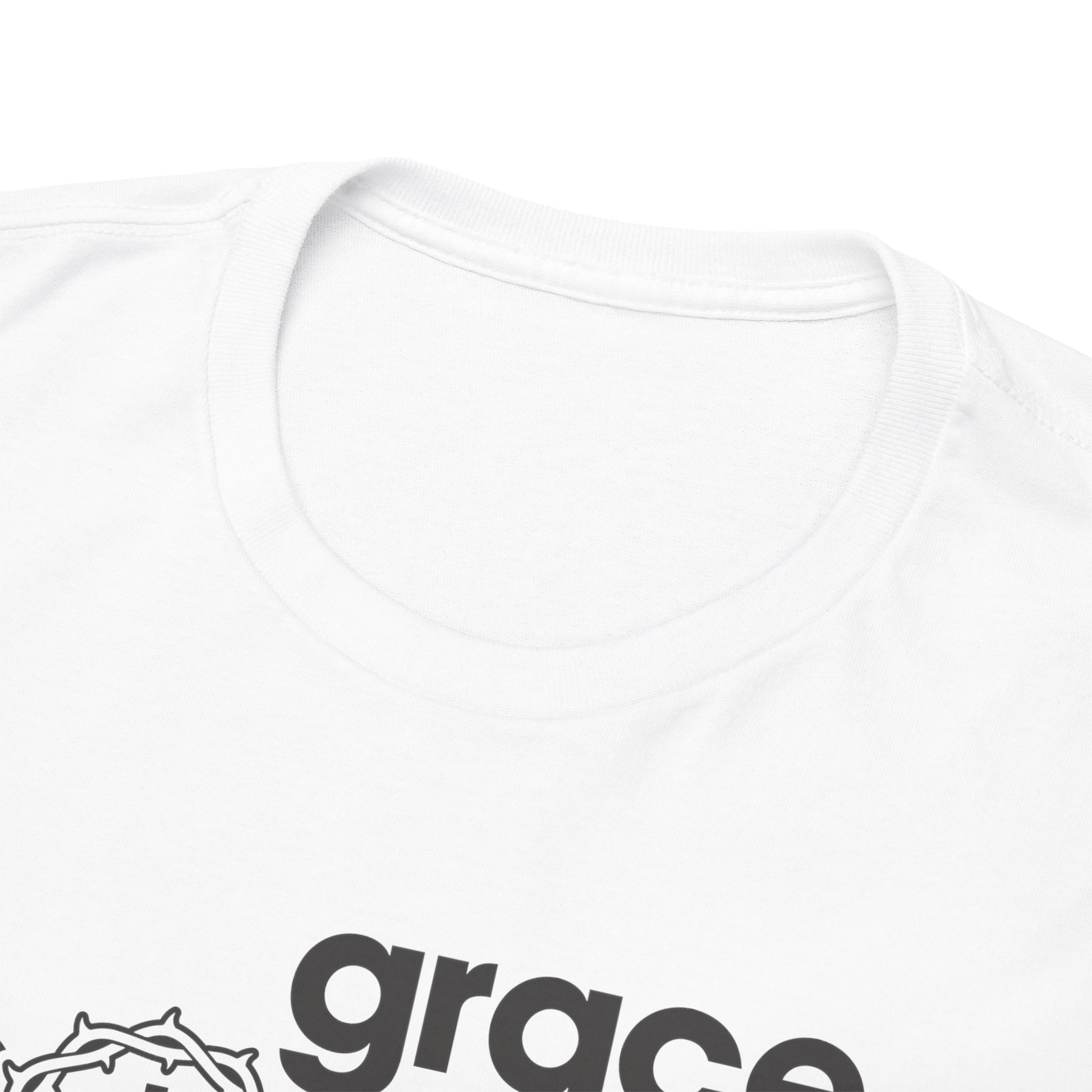 Grace Abounds Shirt with Crown of Thorns and Cross