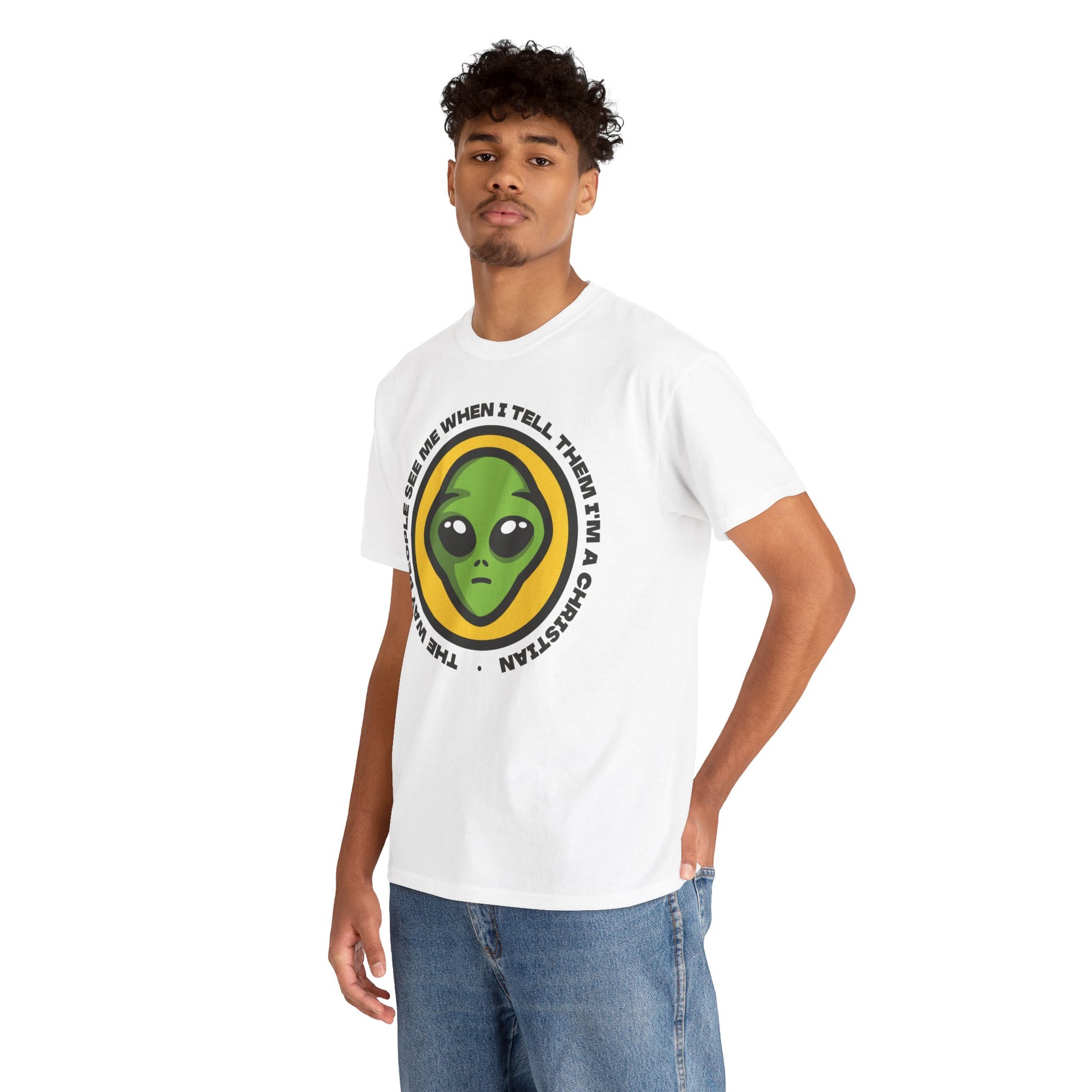 Alien Design T-Shirt (The Way People See Me).