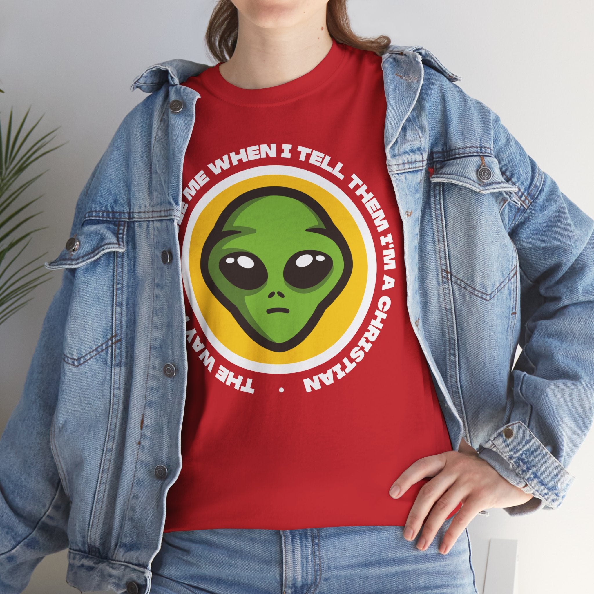 Alien Design T-Shirt (The Way People See Me).