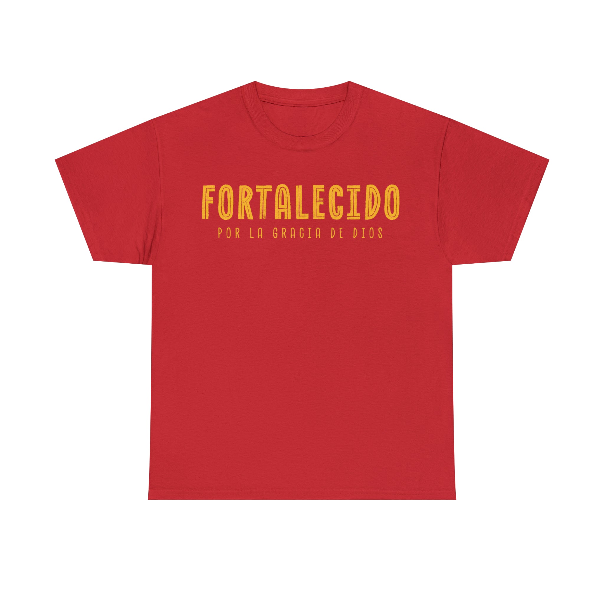 Fortalecido por la Gracia de Dios Camisa Cristiana - Joe Camilo Designs