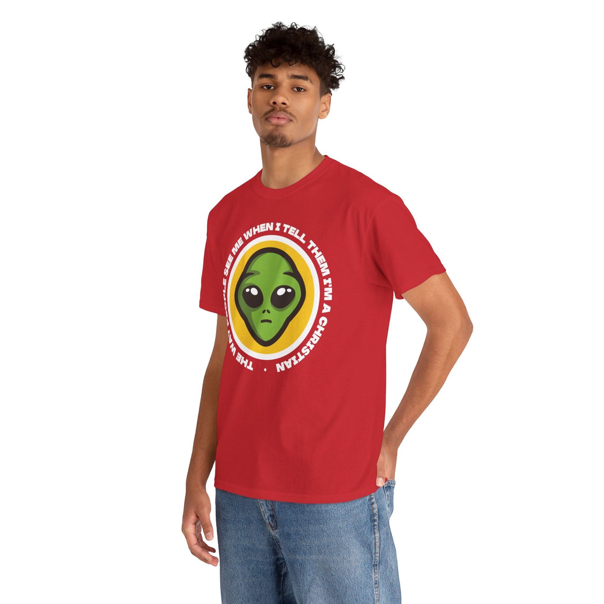 Alien Design T-Shirt (The Way People See Me).