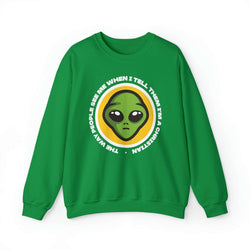 Image of Alien Design Christian Sweatshirt (The Way People See Me). - Joe Camilo Designs