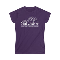 Image of Mi Salvador Camisa Cristiana de Mujer - Joe Camilo Designs