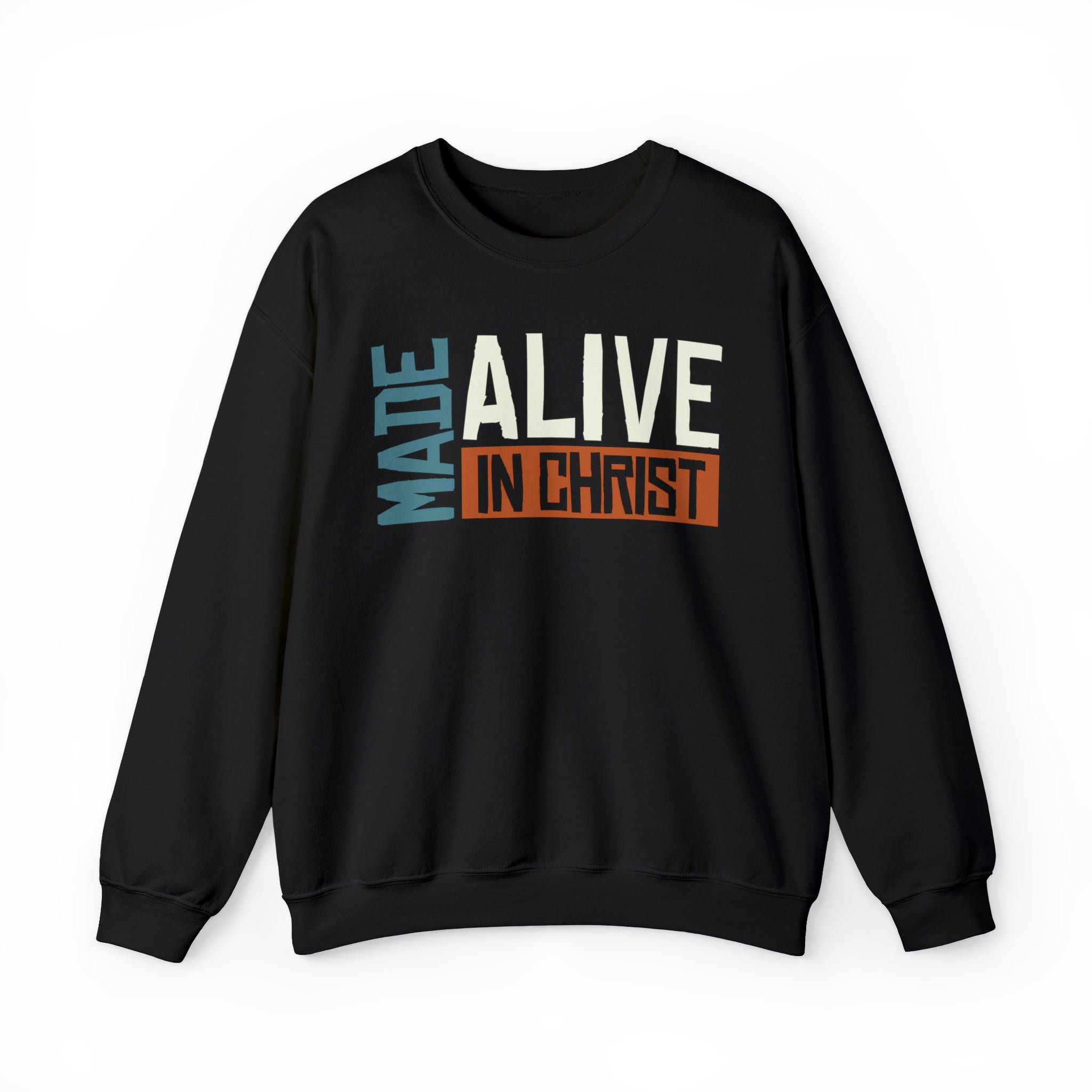 Made Alive in Christ Christian Sweatshirt - Joe Camilo Designs