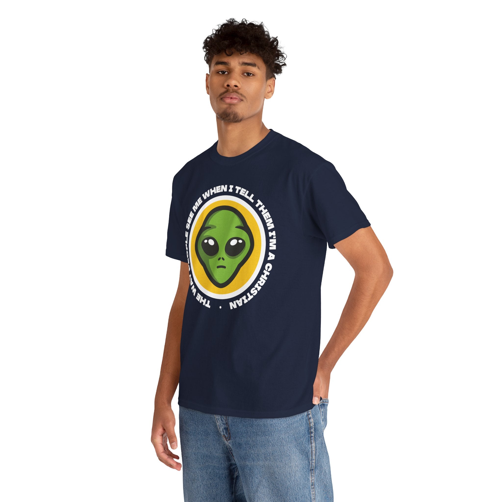 Alien Design T-Shirt (The Way People See Me).