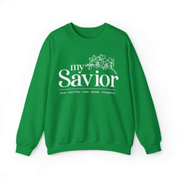 Image of My Savior Christian Women Sweatshirt - Joe Camilo Designs