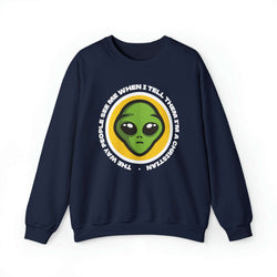 Image of Alien Design Christian Sweatshirt (The Way People See Me). - Joe Camilo Designs