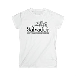 Image of Mi Salvador Camisa Cristiana de Mujer - Joe Camilo Designs